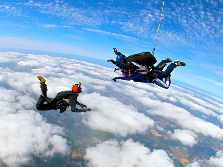 Skydiving
